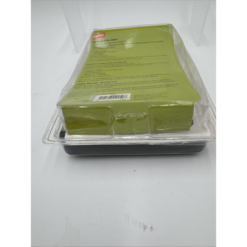 STAPLES USB Parallel Printer‎ Adapter *New Unused* - Picture 6 of 9